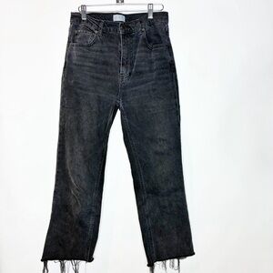 BOYISH JEANS - Oliver Black High-Rise Bootcut Jean